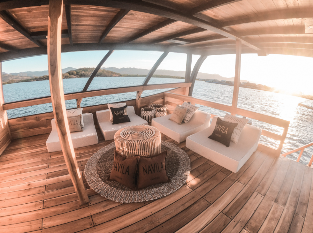 Navila liveaboard outdoor relaxing are