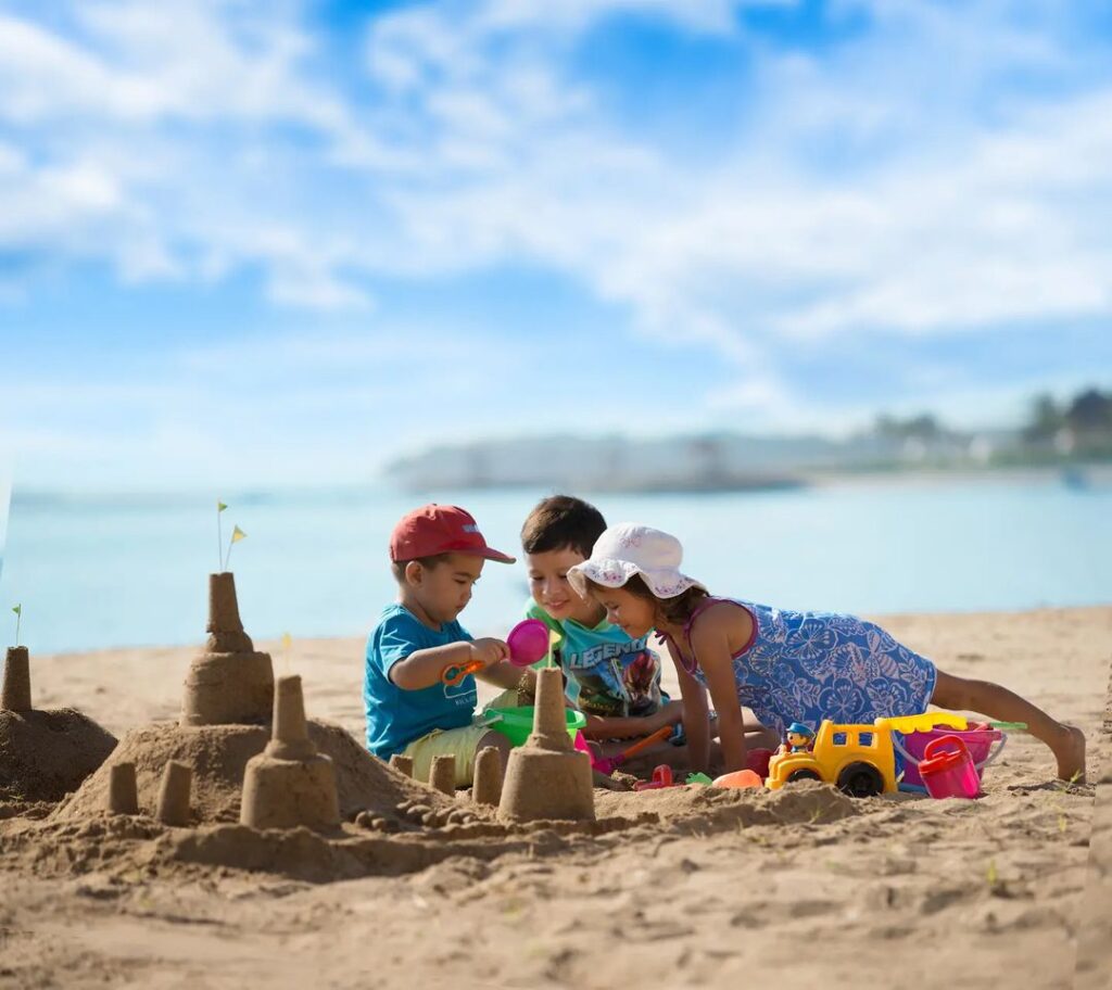 kids activity at nusa dua beach resorts